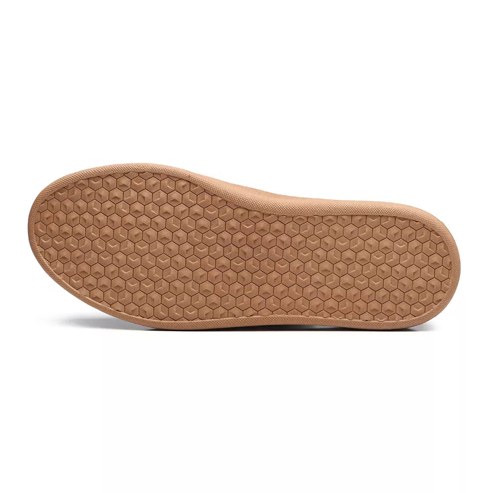 SLIP-ON MASCULINO CASUAL EM COURO AZUL - MARINHO