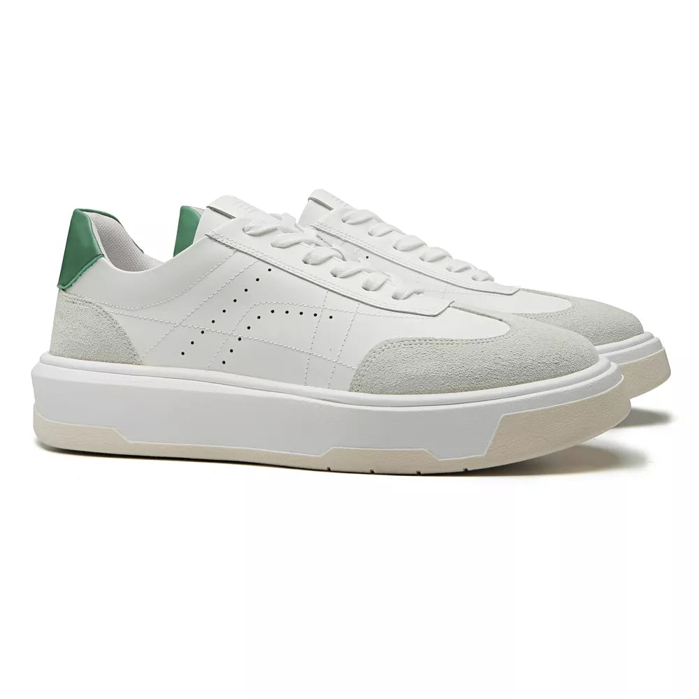 TÊNIS MASCULINO CASUAL EM COURO BRANCO - GOLF