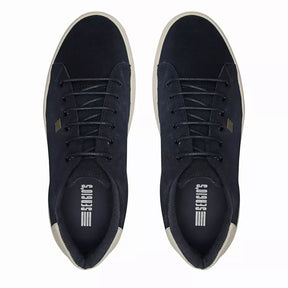 TÊNIS MASCULINO CASUAL EM COURO AZUL - OFF WHITE