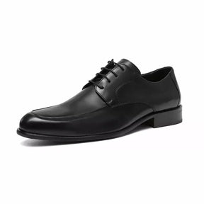 Sapato Derby Masculino Social Em Couro - PRETO