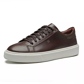 TÊNIS MASCULINO CASUAL EM COURO MARROM - MALBEC