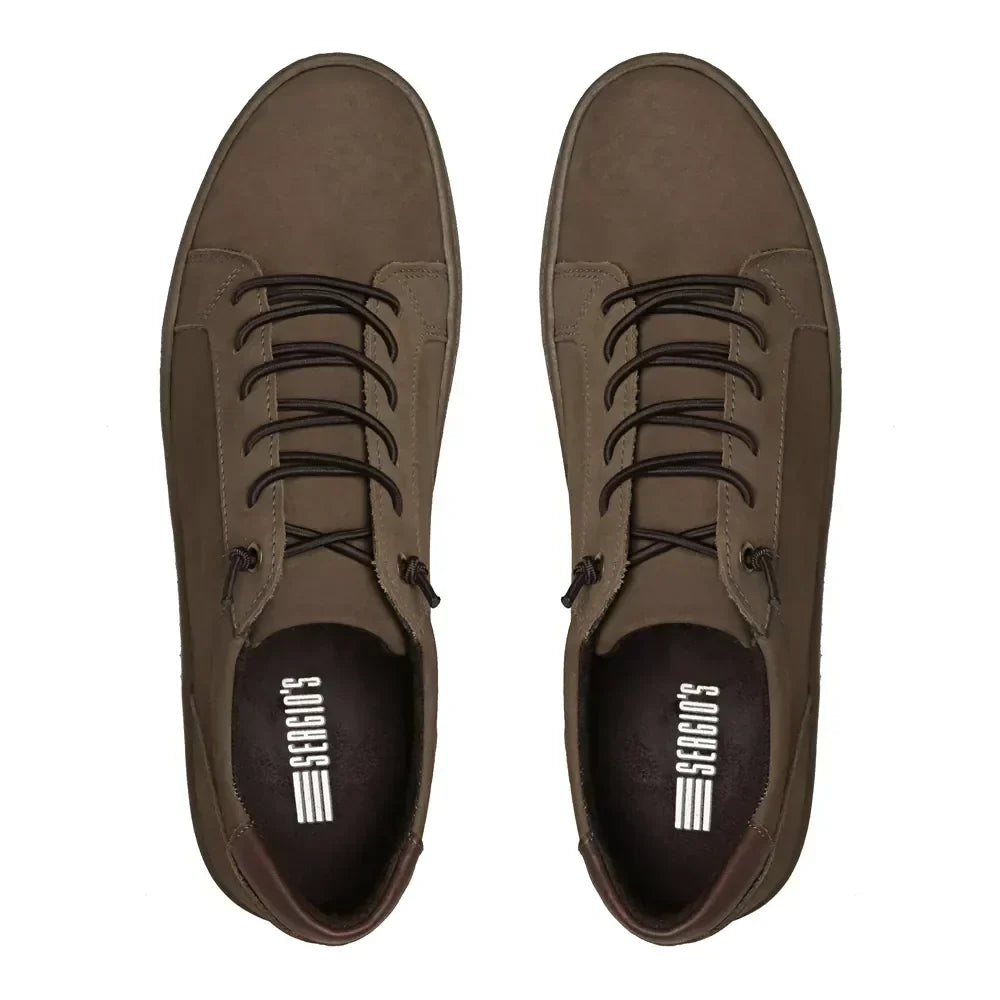 TÊNIS MASCULINO CASUAL EM COURO MARROM - CACAU