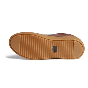TÊNIS MASCULINO CASUAL EM COURO MARROM