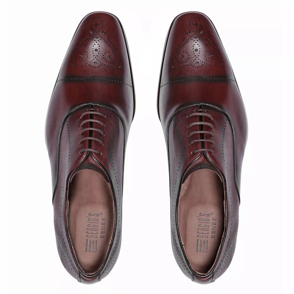 Sapato Masculino Social Oxford Marrom