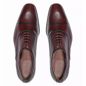 Sapato Masculino Social Oxford Marrom