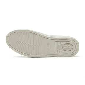 TÊNIS MASCULINO CASUAL EM COURO BRANCO COM CONFORTO - WHITE
