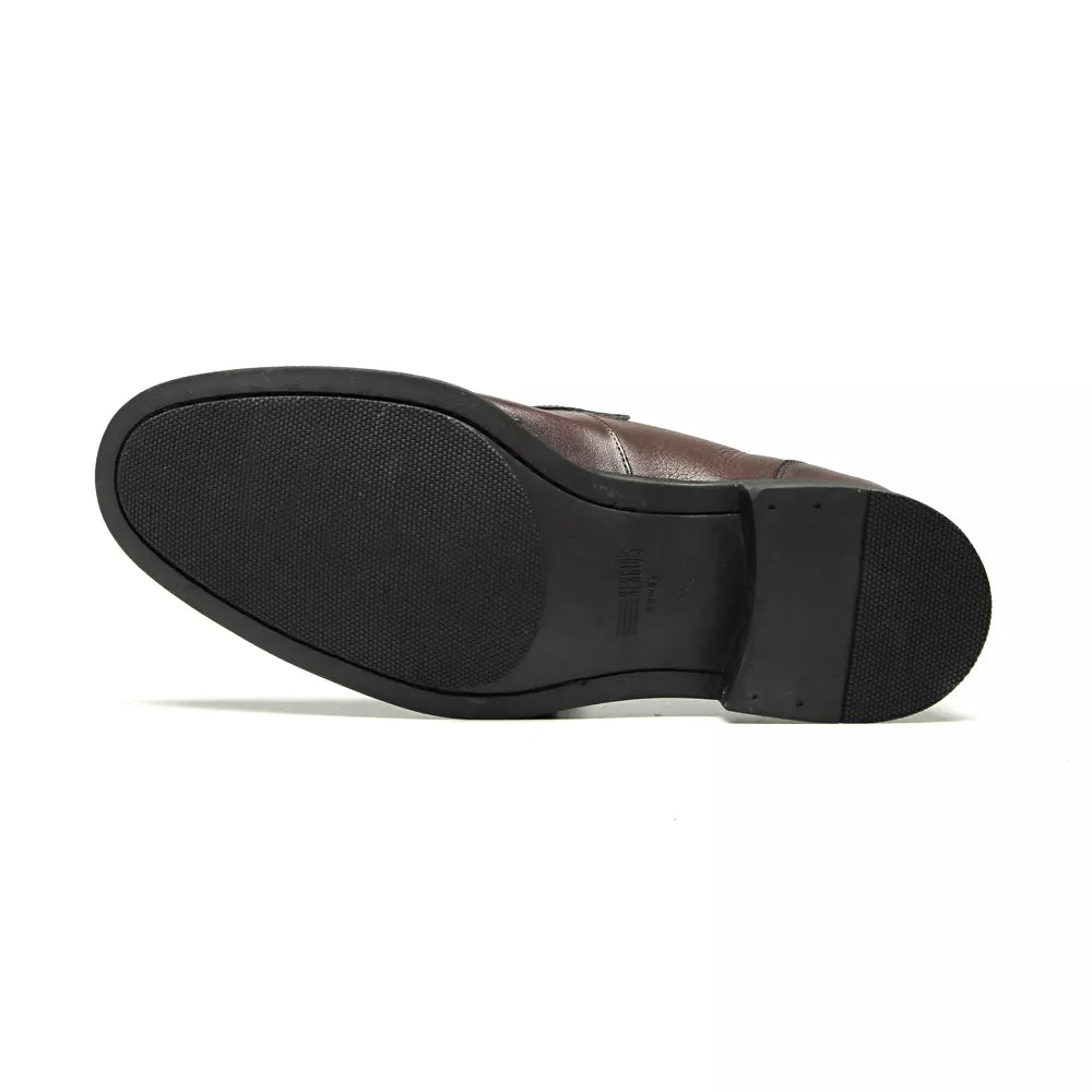 SAPATO LOAFER MASCULINO SOCIAL EM COURO MARROM COM CONFORTO - BROWN