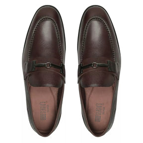 SAPATO LOAFER MASCULINO SOCIAL EM COURO MARROM COM CONFORTO - BROWN