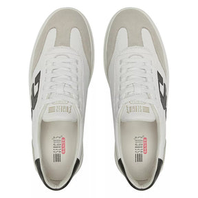 TÊNIS MASCULINO CASUAL EM COURO CINZA COM CONFORTO - BLACK