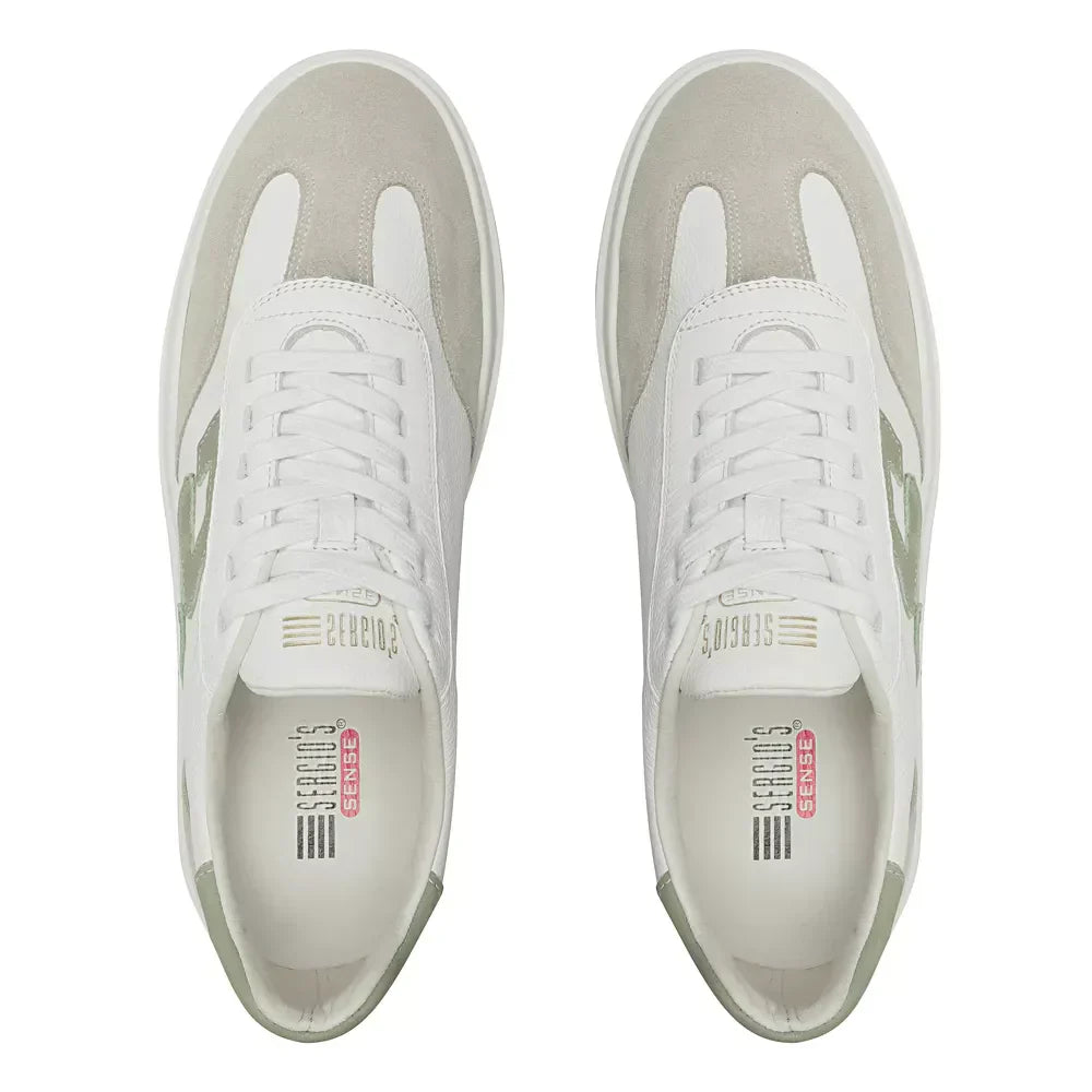 TÊNIS MASCULINO CASUAL EM COURO CINZA COM CONFORTO - MENTA