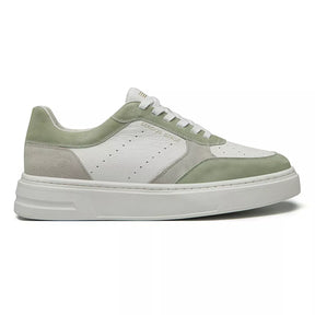 TÊNIS MASCULINO CASUAL EM COURO VERDE COM CONFORTO