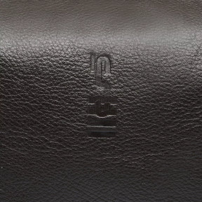 NECESSAIRE MASCULINA EM COURO MARROM - CAFÉ