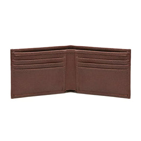 CARTEIRA MASCULINA EM COURO MARROM - WHISKY