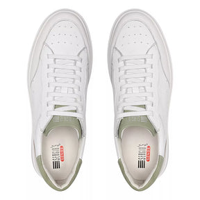 TÊNIS MASCULINO CASUAL EM COURO BRANCO COM CONFORTO - MENTA